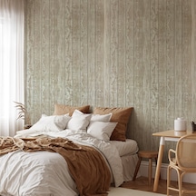 Kahve Açık Ton Ahşap Desen 16 M2 Duvar Kağıdı 390981 Çok Renkli