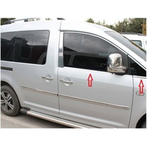 Volkswagen Caddy Krom Cam Çıtası 4 Parça 2004-2010 N11.17295