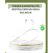 Zenvia 100 Saat Pil Ömrü Boyun Askılı Bluetooth Kablosuz Kulaklık Znv2026