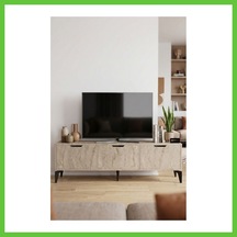 Bezos Royal Tv Sehpası Suntalam Ekru 160x35 Dmc