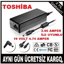 Toshiba Toshıba Adaptör 19 Volt 4,74 Amper Şarj Aleti