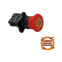 Acil Stop Bas Çevir Buton 22Mm