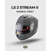 Ls 2 Stream 2 Nardo Gri Güneş Vizörlü Kapalı Kask