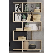 Decormet Nilüfer Kitaplık Safir Meşe Diğer