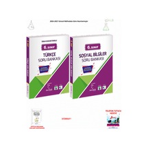Karekök 6. Sınıf Türkçe Sosyal Bilgiler Soru Bankası 2 Kitap Seti