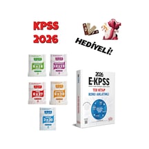 2026 Ekpss Tek Kitap Konu Anlatımlı Ve Deneme Seti 6 Kitap Bigeli