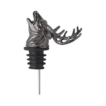 Suntek Metal Şarap Havalandırıcılar Düğün Hediyesi Siyah Siyah