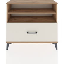 Arges Şifonyer 2 Raflı Tek Çekmeceli 88x30x80 Çam-aytaşı Çam