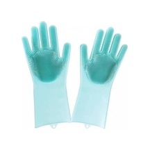 Sihirli Isıya Dayanıklı Silikon Çok Amaçlı Bulaşık Eldiven Fırçası Magic Gloves Diğer