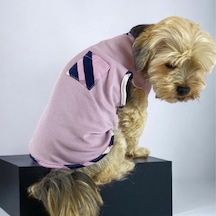 Light Purple Bb Atlet Köpek Kıyafeti Köpek Elbisesi