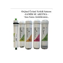 Ortimax  Kapalı Kasa Su Arıtma Filtre Seti Tüm Kapalı Kasa Cihazlara Uyumludur Su Arıtma Filtresi