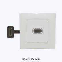 Hdmı Priz Kablolu Bağlantı