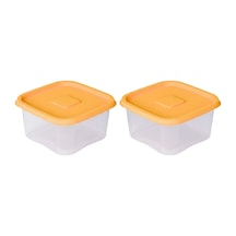 Cozzoni Square Saklama Kabı Seti 2 X 1.500 Ml 5 Adet Çok Renkli