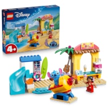 LEGO® ǀ Disney Lilo ve Stiç ile Plaj Eğlencesi 43280 – 4 Yaş Üzeri Çocuklar için 2 Karakter İçeren Oyuncak Yapım Seti (113 Parça)