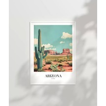 Çerçevesiz Poster Arizona Çölün Simgesi
