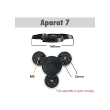 Zigon Orta Ve Yan Sehpa Açılı Ayak Bağlama Aparatı (398518549)