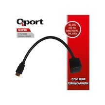 Qport Q-Hf2X Hdmi Çoklayici Splitter Adaptör
