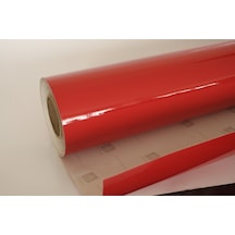 Parlak Kırmızı Yapışkanlı Kaplama Folyosu 61 Cm X 8 Mt