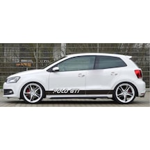 Volkswagen Polo Gtı Yan Kapı Sticker Etiket Modeli