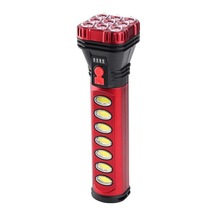 Powermaster Hb-707-2 9+4 Ledli Solar + Şarjlı El Feneri Kırmızı