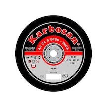 Karbosan Metal Kesici Disk 115X1X22 Mm Inox (25 ADET)