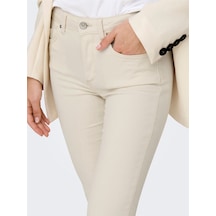 Only Onlblush Mıd Skınny Dnm Dot019 Kadın Bej Denim Pantolon - 15337789 Bej