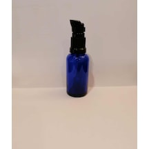 30cc 50 Adet Mavi Serum Pompalı Boş Şişe