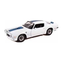 Welly 1972 Pontiac Firebird Trans Am Beyaz 1 24 Model Araba