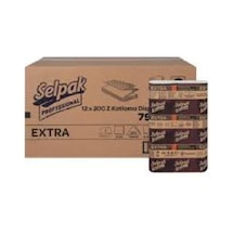 Selpak Z Katlama Havlu 12 x 200'lü