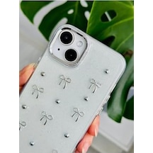 Iphone 14 Plus - 15 Plus Uyumlu Mini Fiyonk Tasarımlı Oyuncaklı Silikon Kılıf - Minifiyonk 50 x 22