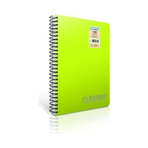 Chromo Plastik Kapak Kareli Spiralli Defter 80 Yaprak A4