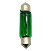 12v Sofit Ampul 5w Uzun Tip 39 Mm Yeşil