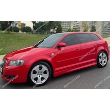 Audi A3 8p 2004-12 Sportback 5 Kapı Uyumlu Yan Marşpiyel Seti Sağ-sol