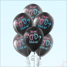 Balon - 8 Adet - Kız Mı / Erkek Mi
