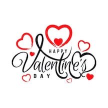 Happy Valentine's Day & 14 Şubat Sevgililer Günü Sticker-4 Renkli
