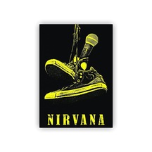 Nirvana Ahşap Poster 20x29 Cm
