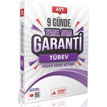 Paraf Akademi 9 Günde Temel Atma Garanti Türev Video Ders Kitabı