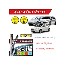Fiat Punto & Punto Evo Ön Cam Silecek Takımı 2007-2017