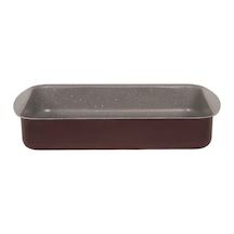 Mehtap Mor Granit Köşeli Tepsi 26 X 34 Cm 5 Adet Çok Renkli