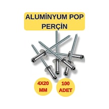 Pop Perçin 4x20mm - Aluminyum Perçin- 100 Adet