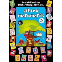 Sihirli Matematik - Stickerlı 4+ Yaş - Afife Çoruk - Panda