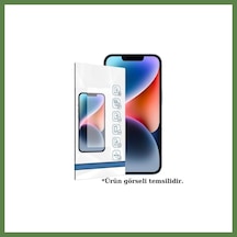 Bezos İphone 14 Pro Max Uyumlu Kırılmaz Ekran Cam Koruyucu Şeff Hb006