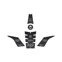 Benelli Trk 502 2017 - 2024 Uyumlu Tank Pad Set 003 Çok Renkli
