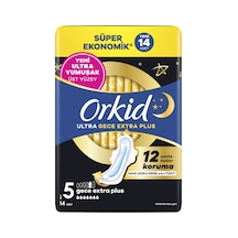 Orkid Ultra Gece Ekstra Plus 14'lü - 8 Adet Tarı