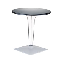 Asmasa44 Siesta Ice 70 CM Yuvarlak Masa Beyaz