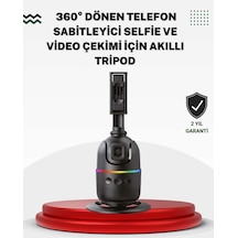 Sosyal Medya İçerikleri İçin Otomatik Yüz Takipli 360 Döner Gimbal Stand