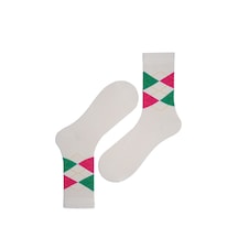 The Socks Company Desenli Kadın Soket Çorap 273k Çok Renkli