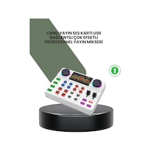 Podcast Karaoke Ve Sosyal Medya Yayınları İçin Ses Kartı - Lisinya