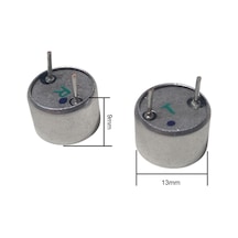 Tr40-13r/t 13mm Alüminyum Gövdeli Ultrasonik Sensör Çifti 40khz Ultrasonic Transducer Sensor 13x9mm