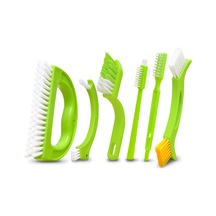 Kosona 6'lı Ev Temizlik Fırçası Seti: Mutfak, Duşakabin, Zemin Aralıkları Ve Fırın Derinlemesine Temizleme - Dayanıklı Abs Kollü Tasarım